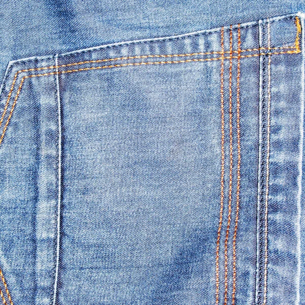 Blue Jeans Background Texture — Stock Photo, Image