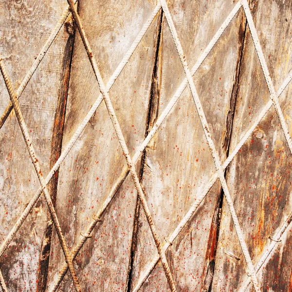 Rusty Metal Battered Metal Background — Stock Photo, Image