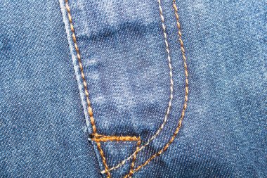 Eski kot pantolonun mavi kot kumaşı, arka plan 