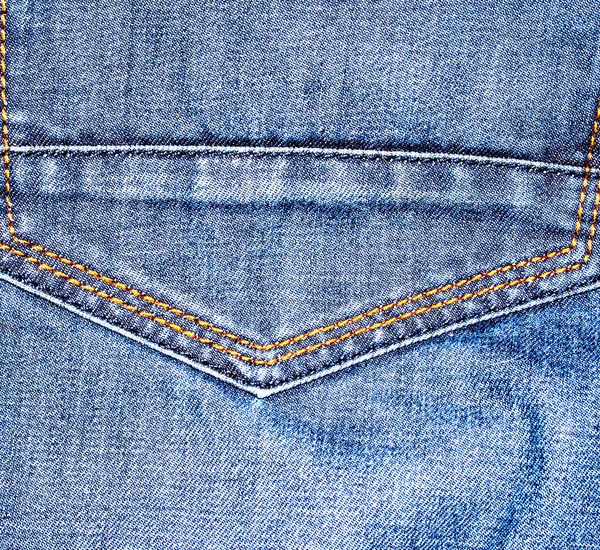 Textura Azul Denim Jeans Velhos Fundo — Fotografia de Stock