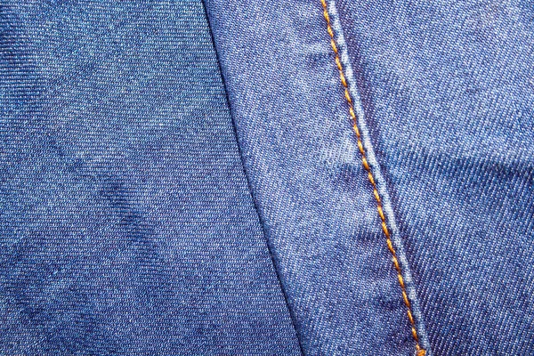 Textura Azul Denim Jeans Velhos Fundo — Fotografia de Stock