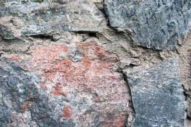 Taş duvar dokusu arkaplanı 