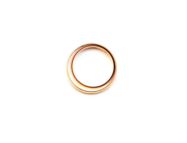 Wedding Ring White Background — Stock Photo, Image