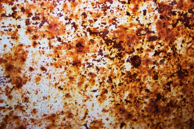 Paslı metal / Paslı ve hırpalanmış metal zemin