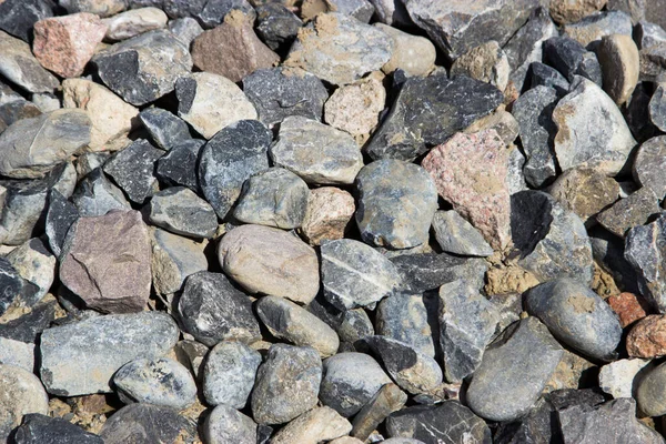 Grey Sea Stones Background — Stock Photo, Image