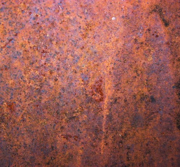 生锈的金属 生锈和破碎的金属背景 — 图库照片