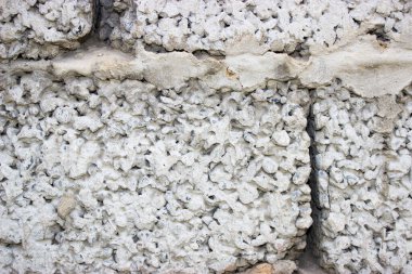 Beton blok duvar dokusu ve arkaplan dikişsiz