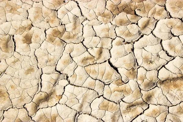 Lake Bed Drying Due Drought Stock Picture