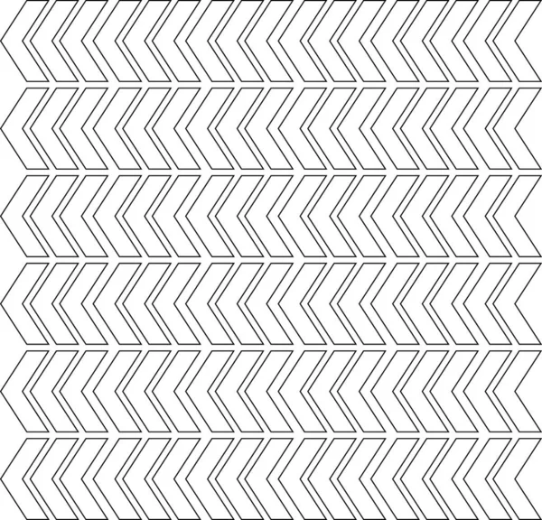 Lineaire Textuur Voor Stof Bedrukken Tapijt Tapijt Inpakpapier Monochroom Naadloos — Stockvector