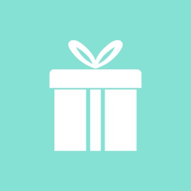 hediye kutusu - vektör simgesi. 