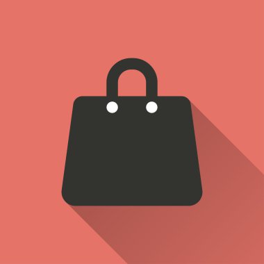 alışveriş çantası - vektör simgesi.