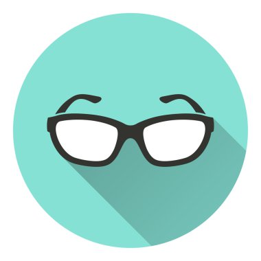 Gözlük - vektör simgesi.