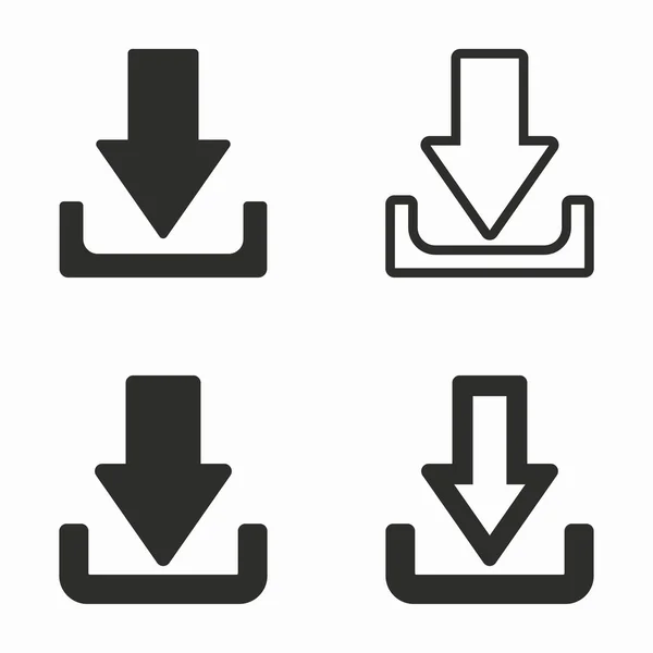 Télécharger des icônes vectorielles . — Image vectorielle