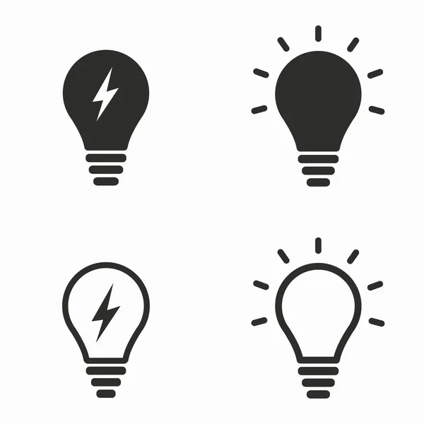 Lamp vector iconen. — Stockvector