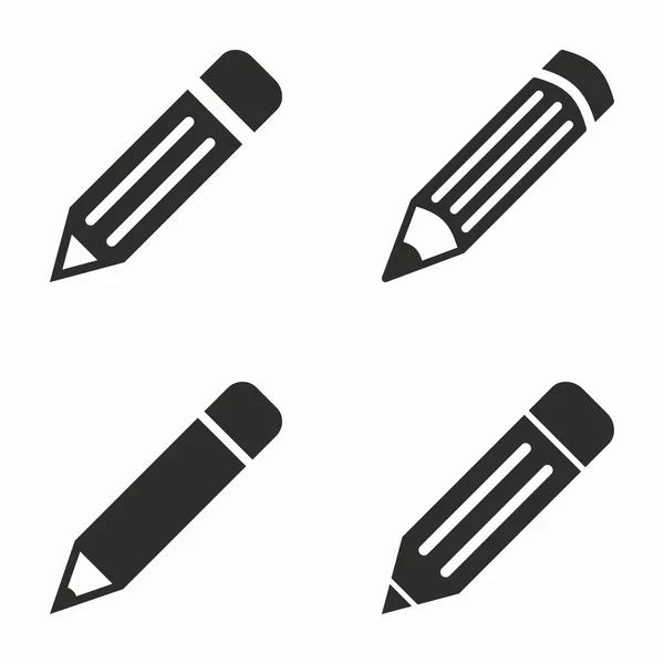 Pencil  vector icons. — Stock Vector