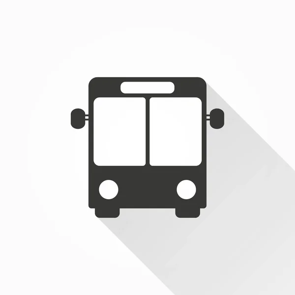 Bus - vector icon. — Stock Vector