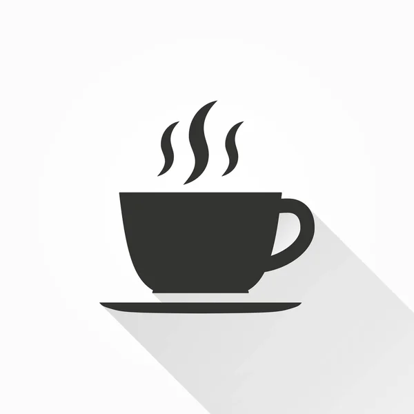 Café - icono de vector . — Archivo Imágenes Vectoriales