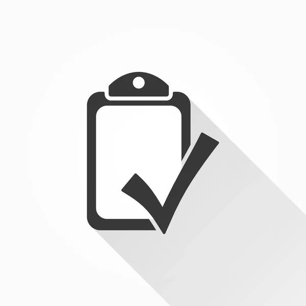 Checklist - vector pictogram. — Stockvector