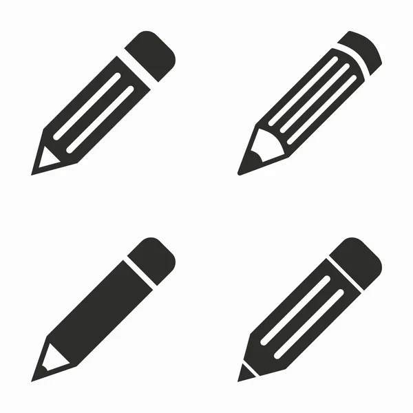 Pencil  vector icons. Royalty Free Stock Vectors