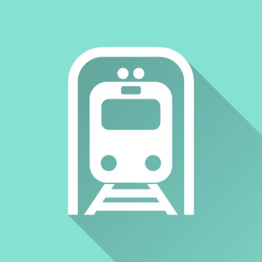 Metro - vektör simgesi.