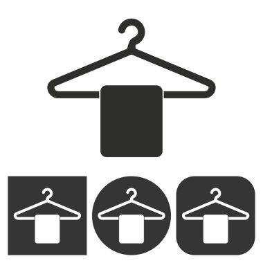 Askı - vektör simgesi.