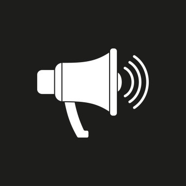 Hoparlör - vektör simgesi.