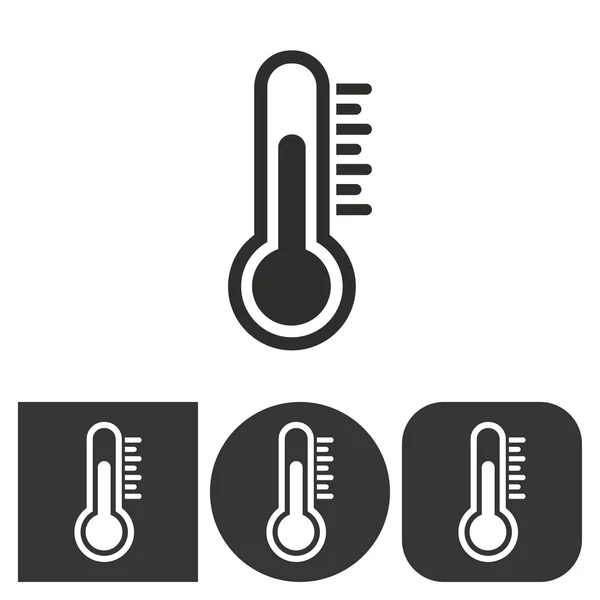 Thermometer - vector icon. — Stock Vector