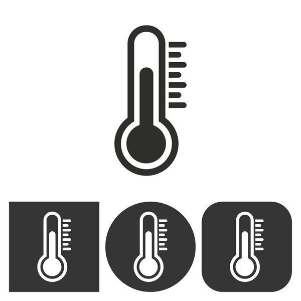 Thermometer - vector icon.