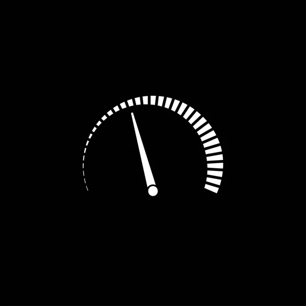 Speedometer- vector icon. — Stock Vector