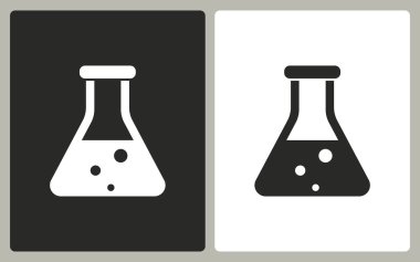 Şişesi - vektör simgesi.