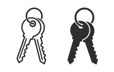 Anahtar - vektör simgesi.