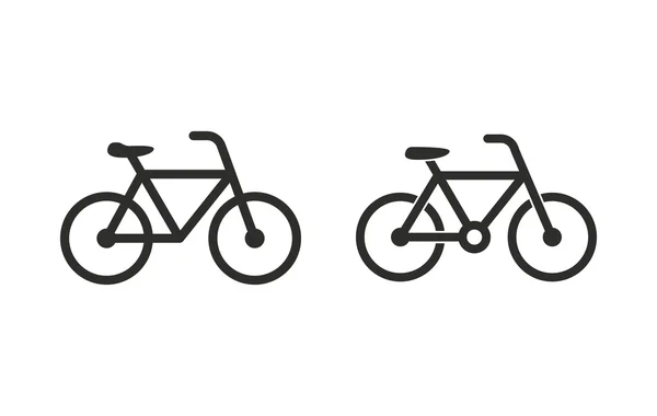 Fahrrad - Vektor-Symbol. — Stockvektor