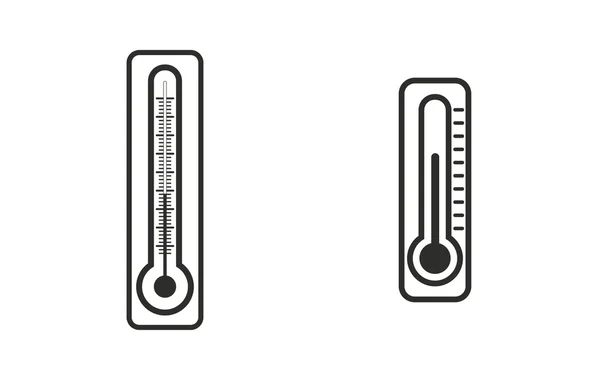Термометр - векторный значок . — стоковый вектор