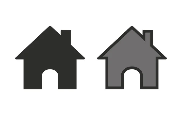 Home  - vector icon. — Stock Vector