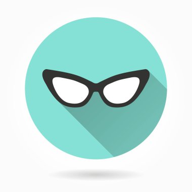 Gözlük vektör simgeler.