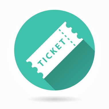 Bilet Vektör simgeler.