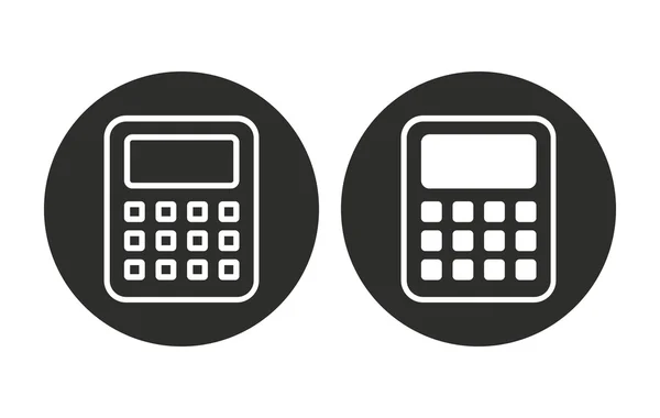 Kalkulačka - vektorové ikony. — Stockový vektor