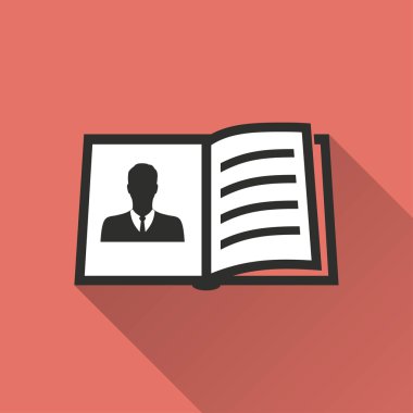 Kitap - vektör simgesi.