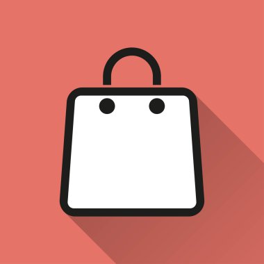 alışveriş çantası - vektör simgesi.