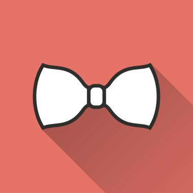 Kravat - vektör simgesi.