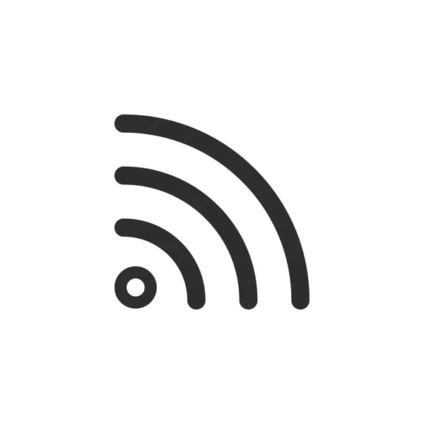 Wi-Fi - icona vettoriale . — Vettoriale Stock