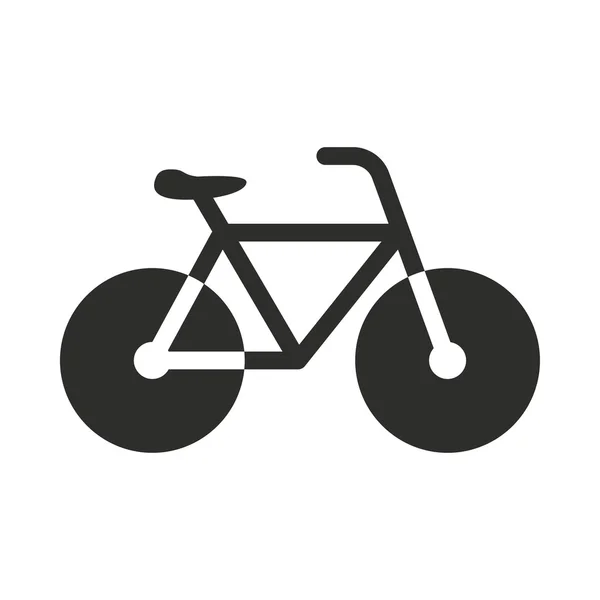 Bisiklet - vektör simgesi. — Stok Vektör