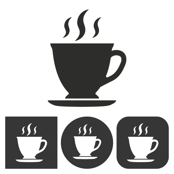 Kaffee - Vektorsymbol. — Stockvektor