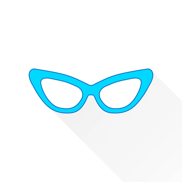 Gafas - icono de vector . — Vector de stock