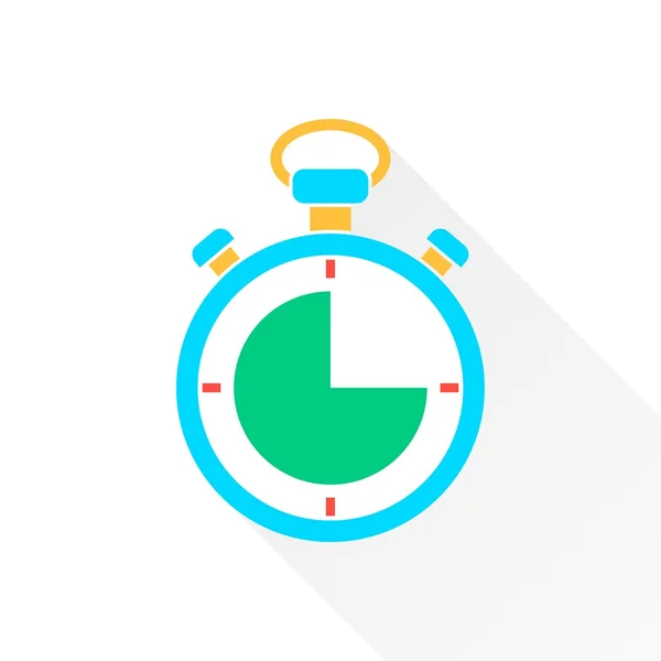 Stopwatch - vector pictogram. — Stockvector