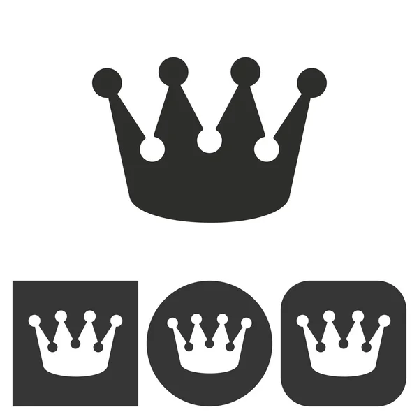 Crown - vektor icon. — Stock vektor