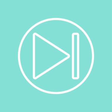 Başlat - vektör simgesi. 