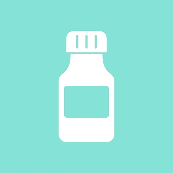 Medicine bottle -  vector icon. — Stock Vector