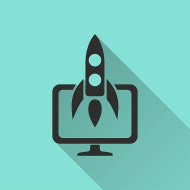 Yukarı vektör simgesi başlatmak.