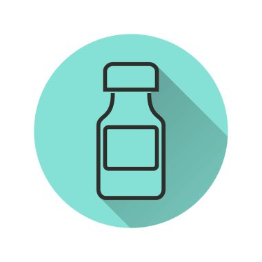 İlaç şişesi - vektör simgesi